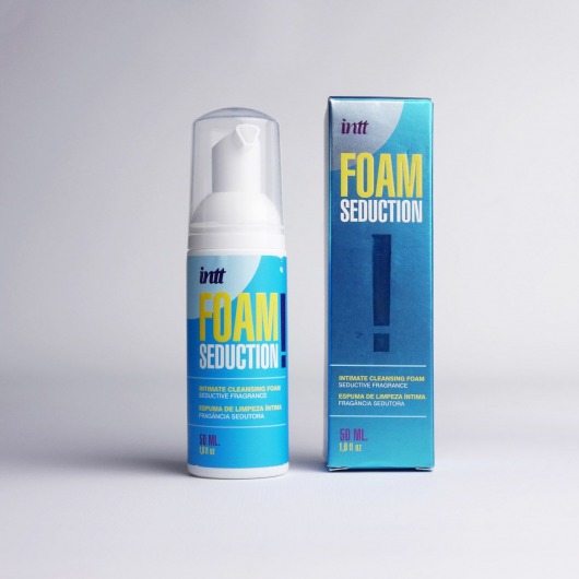 Очищающая пенка для тела Foam Seduction - 50 мл. - INTT - купить с доставкой в Сергиевом Посаде