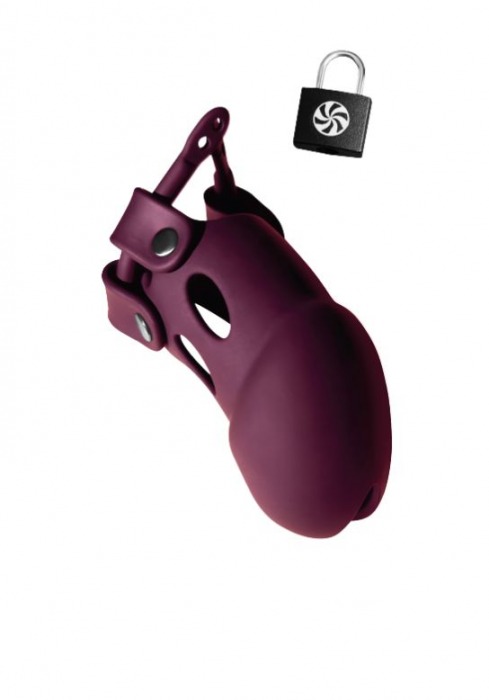 Бордовый пояс верности Guard - Lola Games - купить с доставкой в Сергиевом Посаде