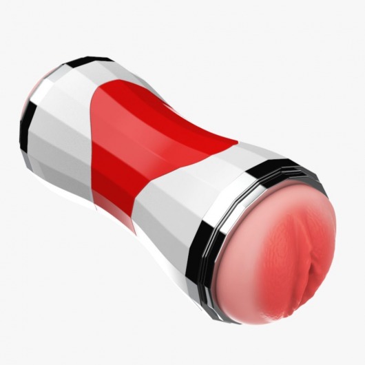 Двусторонний мастурбатор в колбе Power Grip Cup - вагина и ротик - Boys of Toys - в Сергиевом Посаде купить с доставкой