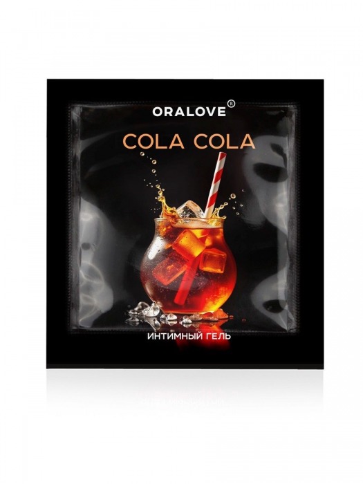 Саше съедобной оральной смазки OraLove с ароматом колы - 3 гр. - Биоритм - купить с доставкой в Сергиевом Посаде