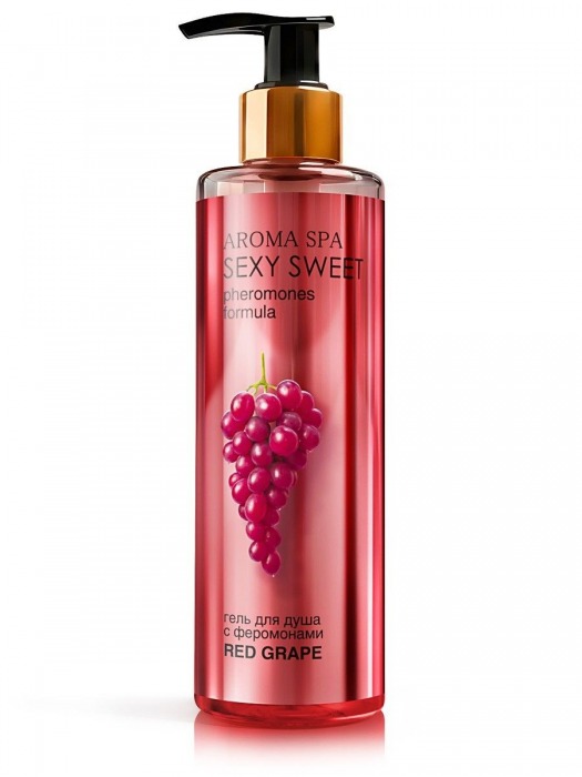 Гель для душа с феромонами и ароматом винограда Red Grape - 200 мл. -  - Магазин феромонов в Сергиевом Посаде