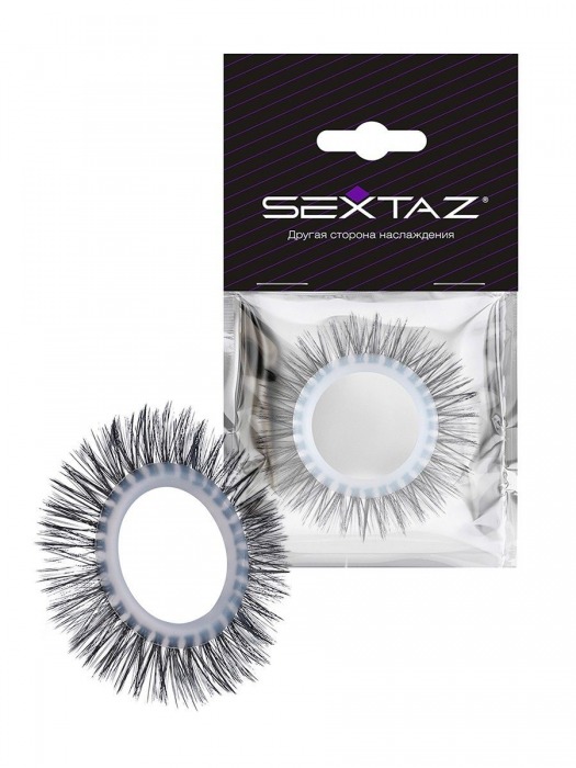 Круглое эрекционное кольцо с длинными «ресничками» - Sextaz - в Сергиевом Посаде купить с доставкой