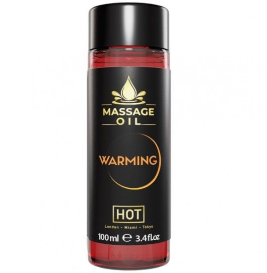 Массажное масло с согревающим эффектом Massage Oil Warming - 100 мл. - HOT - купить с доставкой в Сергиевом Посаде