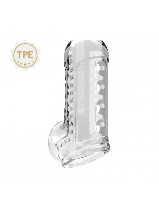 Прозрачная насадка на пенис Farrel - Baile - в Сергиевом Посаде купить с доставкой