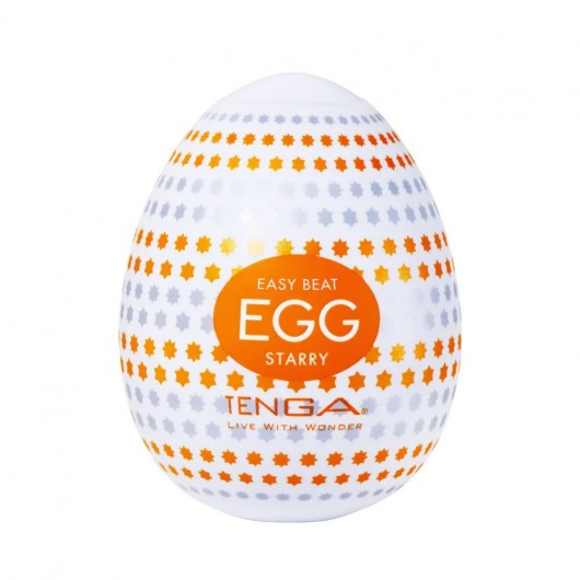 Мастурбатор-яйцо Tenga Egg Starry - Tenga - в Сергиевом Посаде купить с доставкой