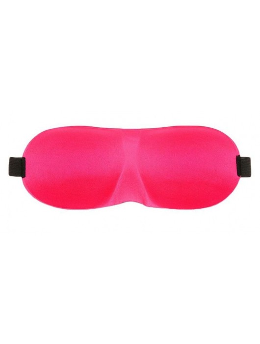 Розовая глухая маска на резинке - Sitabella - купить с доставкой в Сергиевом Посаде