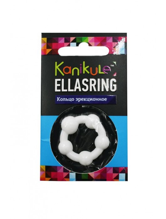Цветное эрекционное кольцо с шариками Ellasring - Sitabella - в Сергиевом Посаде купить с доставкой