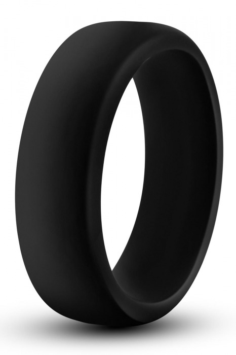 Черное эрекционное кольцо Silicone Go Pro Cock Ring - Blush Novelties - в Сергиевом Посаде купить с доставкой