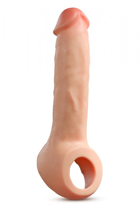 Телесная насадка-удлинитель Thrive 8.75 Inch Realistic Penis Extender Sleeve - 22,2 см. - Blush Novelties - в Сергиевом Посаде купить с доставкой