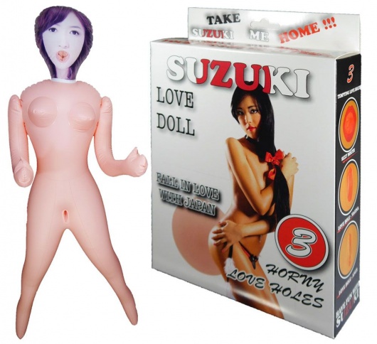 Надувная секс-кукла Suzuki - Boys of Toys - в Сергиевом Посаде купить с доставкой