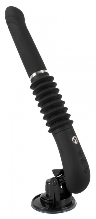 Черная секс-машина с пультом ДУ RC Fucking Machine 2.0 - Orion - купить с доставкой в Сергиевом Посаде