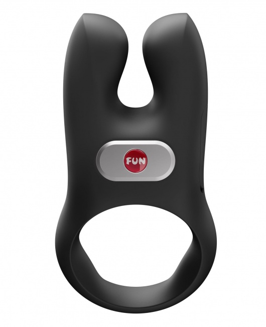 Черное эрекционное виброкольцо Nos - Fun Factory - в Сергиевом Посаде купить с доставкой