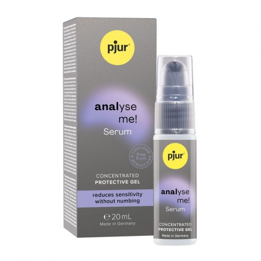 Расслабляющая анальная сыворотка pjur Analyse Me Serum - 20 мл. - Pjur - купить с доставкой в Сергиевом Посаде