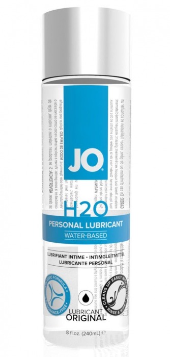 Нейтральный лубрикант на водной основе JO Personal Lubricant H2O - 240 мл. - System JO - купить с доставкой в Сергиевом Посаде