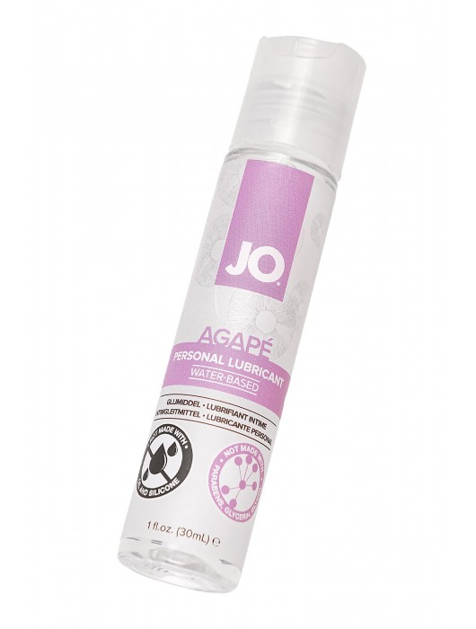 Лубрикант на водной основе для женщин JO AGAPE ORIGINAL - 30 мл. - System JO - купить с доставкой в Сергиевом Посаде