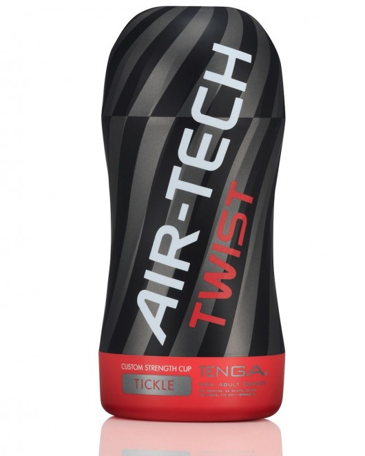 Мастурбатор с регулируемой плотностью обхвата Custom Strength CUP Twist Tickle - Tenga - в Сергиевом Посаде купить с доставкой