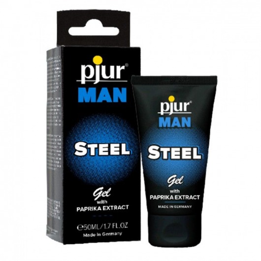 Эрекционный гель для пениса pjur MAN Steel Gel - 50 мл. - Pjur - купить с доставкой в Сергиевом Посаде