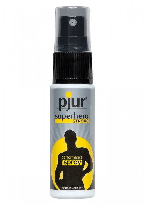 Спрей-пролонгатор длительного действия pjur SUPERHERO Strong Spray - 20 мл. - Pjur - купить с доставкой в Сергиевом Посаде