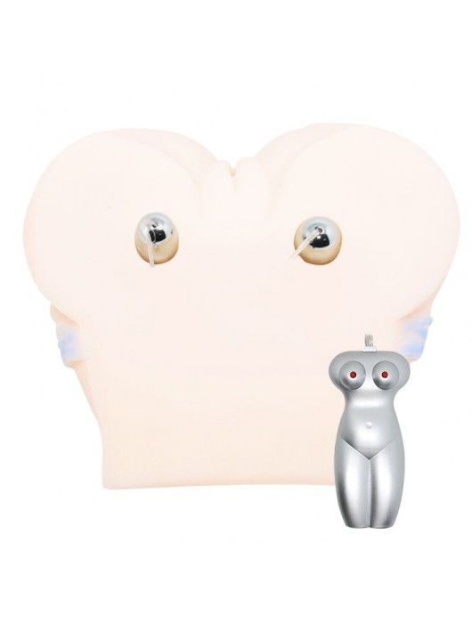 Мастурбатор-попка с двойной вибрацией и двумя входами - Baile - в Сергиевом Посаде купить с доставкой