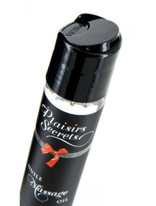 Массажное масло с ароматом кокоса Huile de Massage Gourmande Coco - 59 мл. - Plaisir Secret - купить с доставкой в Сергиевом Посаде