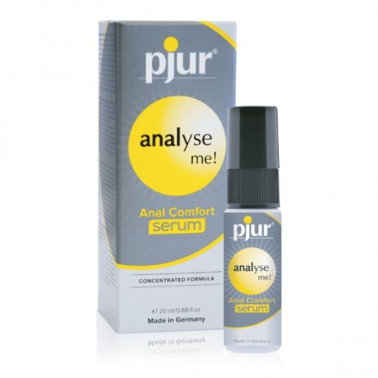 Анальный спрей pjur ANALYSE ME Serum - 20 мл. - Pjur - купить с доставкой в Сергиевом Посаде