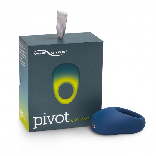 Синее эрекционное виброкольцо We-vibe Pivot - We-vibe - в Сергиевом Посаде купить с доставкой