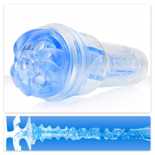 Мастурбатор Fleshlight Turbo - Trust Blue Ice - Fleshlight - в Сергиевом Посаде купить с доставкой