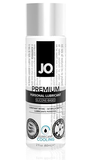 Охлаждающий лубрикант на силиконовой основе JO Personal Premium Lubricant Cooling - 60 мл. - System JO - купить с доставкой в Сергиевом Посаде