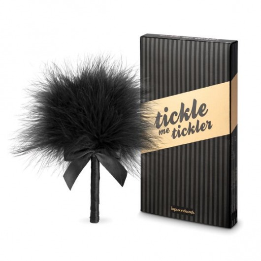 Пуховка для эротических игр Tickle Me Tickler - Bijoux Indiscrets - купить с доставкой в Сергиевом Посаде