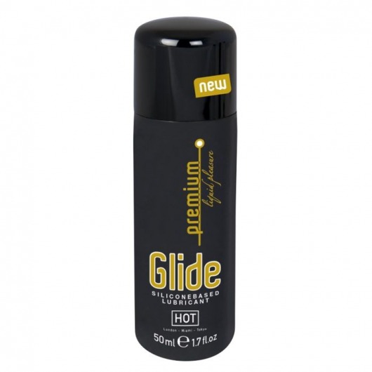 Интимный гель на силиконовой основе Premium Glide - 50 мл. - HOT - купить с доставкой в Сергиевом Посаде