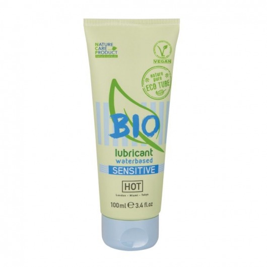Органический лубрикант для чувствительной кожи Bio Sensitive - 100 мл. - HOT - купить с доставкой в Сергиевом Посаде