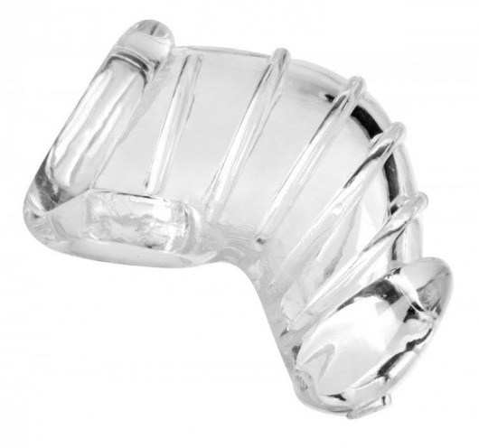 Насадка для ограничения эрекции Detained Soft Body Chastity Cage - XR Brands - купить с доставкой в Сергиевом Посаде