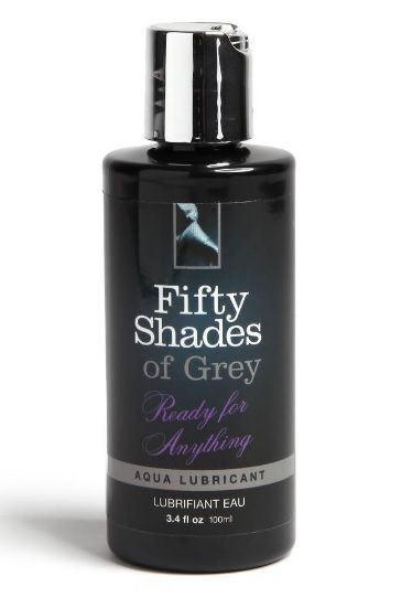 Лубрикант на водной основе Ready for Anything Aqua Lubricant - 100 мл. - Fifty Shades of Grey - купить с доставкой в Сергиевом Посаде