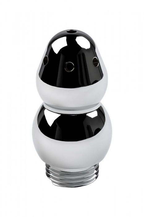 Металлический анальный душ с тремя насадками - ToyFa - купить с доставкой в Сергиевом Посаде