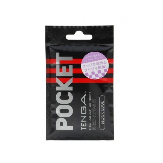 Карманный мастурбатор BLOCK EDGE - Tenga - в Сергиевом Посаде купить с доставкой
