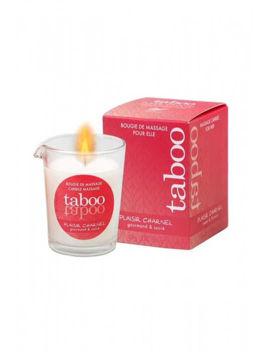 Массажное аромамасло с афродизиаками для женщин RUF Taboo Plaisir charnel - 60 гр. - RUF - купить с доставкой в Сергиевом Посаде