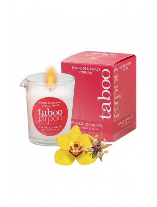 Массажное аромамасло с афродизиаками для женщин RUF Taboo Plaisir charnel - 60 гр. - RUF - купить с доставкой в Сергиевом Посаде