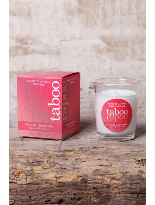 Массажное аромамасло с афродизиаками для женщин RUF Taboo Plaisir charnel - 60 гр. - RUF - купить с доставкой в Сергиевом Посаде