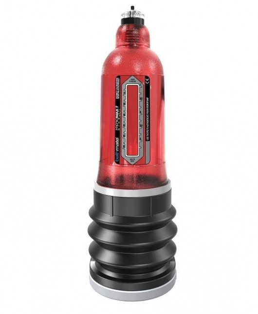 Красная гидропомпа HydroMAX7 Wide Boy - Bathmate - в Сергиевом Посаде купить с доставкой