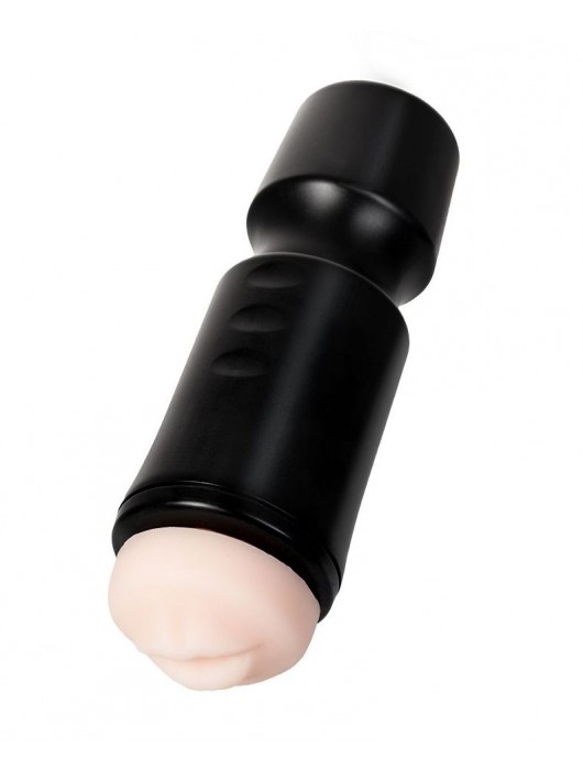 Мастурбатор-ротик A-Toys в черной колбе - A-toys - в Сергиевом Посаде купить с доставкой