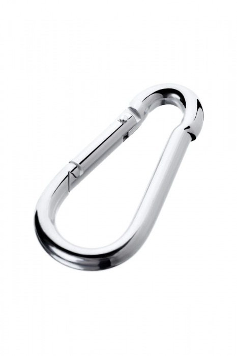 Серебристый карабин TOYFA Metal - ToyFa - купить с доставкой в Сергиевом Посаде