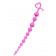 Розовая силиконовая анальная цепочка Long Sweety - 34 см. - ToyFa в Сергиевом Посаде Розовая силиконовая анальная цепочка Long Sweety - 34 см. - ToyFa