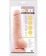 Телесный фаллоимитатор-реалистик Dual Density Dildo - 23 см. - Dream Toys купить с доставкой в интернет-магазине Orgasmix в Сергиевом Посаде Телесный фаллоимитатор-реалистик Dual Density Dildo - 23 см. - Dream Toys