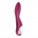 Малиновый вибромассажер для стимуляции G-точки Heated Thrill - 20,6 см. - Satisfyer купить в Сергиевом Посаде с доставкой в Orgasmix.ru Малиновый вибромассажер для стимуляции G-точки Heated Thrill - 20,6 см. - Satisfyer