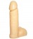 Пустотелый фаллоимитатор телесного цвета - 16,7 см. - Джага-Джага купить с доставкой в интернет-магазине Orgasmix в Сергиевом Посаде Пустотелый фаллоимитатор телесного цвета - 16,7 см. - Джага-Джага