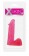 Розовый гелевый фаллоимитатор XSKIN 6 PVC DONG - 15 см. - Dream Toys купить с доставкой в интернет-магазине Orgasmix в Сергиевом Посаде Розовый гелевый фаллоимитатор XSKIN 6 PVC DONG - 15 см. - Dream Toys