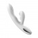 Белый вибратор-кролик Eria с вакуумной стимуляцией, функцией tapping и нагревом - 21,5 см. - BeYourLover купить в Сергиевом Посаде с доставкой в Orgasmix.ru Белый вибратор-кролик Eria с вакуумной стимуляцией, функцией tapping и нагревом - 21,5 см. - BeYourLover